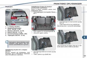 manual-Peugeot-4007-Bilens-instruktionsbog page 143 min