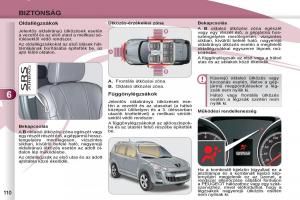 Peugeot-4007-Kezelesi-utmutato page 112 min