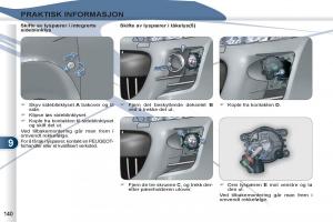 Peugeot-4007-bruksanvisningen page 142 min