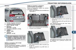 Peugeot-4007-bruksanvisningen page 143 min