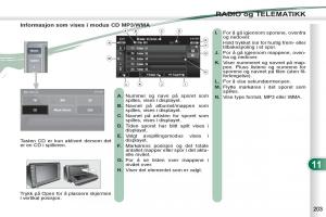 Peugeot-4007-bruksanvisningen page 205 min