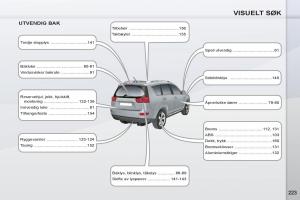 Peugeot-4007-bruksanvisningen page 225 min