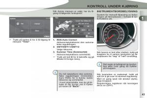 Peugeot-4007-bruksanvisningen page 45 min