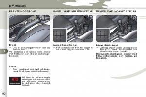 Peugeot-4007-instruktionsbok page 114 min