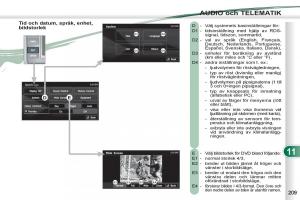 Peugeot-4007-instruktionsbok page 211 min