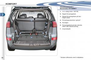 Peugeot-4007-instruktionsbok page 72 min