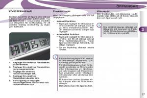 Peugeot-4007-instruktionsbok page 79 min