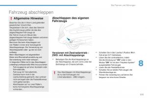 Peugeot-4008-Handbuch page 217 min