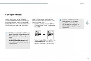 Peugeot-4008-Bilens-instruktionsbog page 119 min