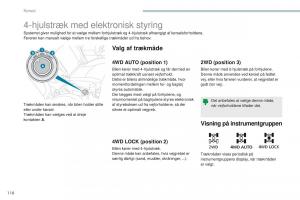 Peugeot-4008-Bilens-instruktionsbog page 120 min