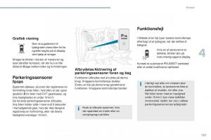 Peugeot-4008-Bilens-instruktionsbog page 127 min