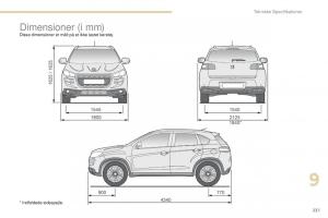 Peugeot-4008-Bilens-instruktionsbog page 233 min