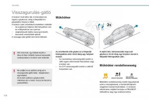 Peugeot-4008-Kezelesi-utmutato page 112 min