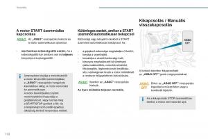 Peugeot-4008-Kezelesi-utmutato page 114 min