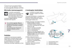 Peugeot-4008-Kezelesi-utmutato page 175 min