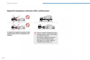 Peugeot-4008-Kezelesi-utmutato page 218 min