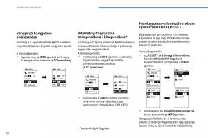 Peugeot-4008-Kezelesi-utmutato page 44 min