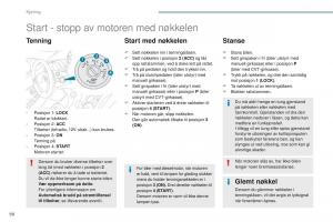 Peugeot-4008-bruksanvisningen page 100 min