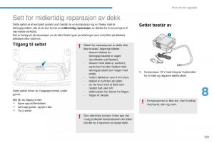 Peugeot-4008-bruksanvisningen page 191 min