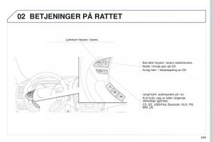 Peugeot-4008-bruksanvisningen page 251 min