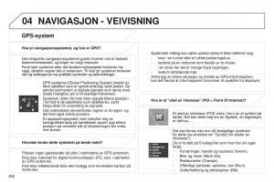 Peugeot-4008-bruksanvisningen page 264 min