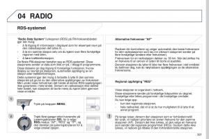 Peugeot-4008-bruksanvisningen page 323 min