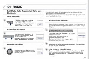 Peugeot-4008-bruksanvisningen page 327 min