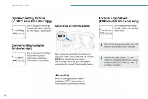 Peugeot-4008-bruksanvisningen page 38 min