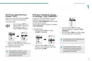 Peugeot-4008-bruksanvisningen page 43 min