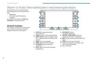 Peugeot-4008-bruksanvisningen page 50 min