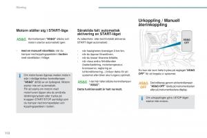 Peugeot-4008-instruktionsbok page 114 min