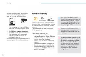 Peugeot-4008-instruktionsbok page 118 min