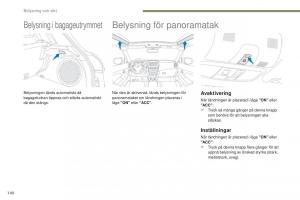 Peugeot-4008-instruktionsbok page 142 min