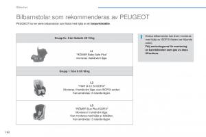 Peugeot-4008-instruktionsbok page 164 min