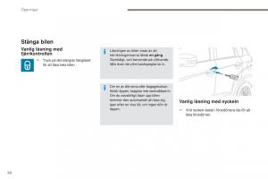 Peugeot-4008-instruktionsbok page 56 min