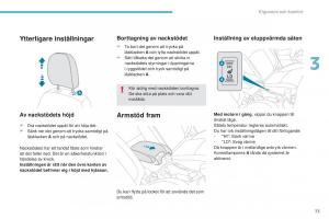 Peugeot-4008-instruktionsbok page 75 min