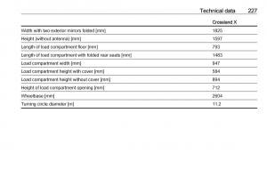 Opel-Crossland-X-owners-manual page 229 min