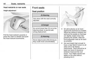 Opel-Crossland-X-owners-manual page 46 min