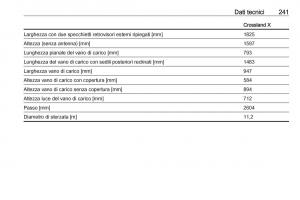 manual--Opel-Crossland-X-manuale-del-proprietario page 243 min