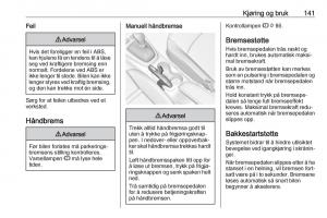 Opel-Crossland-X-bruksanvisningen page 143 min