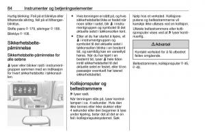 Opel-Crossland-X-bruksanvisningen page 86 min