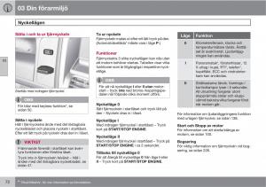 Volvo-XC60-I-1-instruktionsbok page 72 min