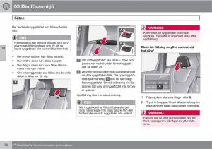 Volvo-XC60-I-1-instruktionsbok page 76 min