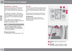 Volvo-XC60-I-1-FL-instruktionsbok page 104 min