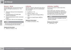 Volvo-XC60-I-1-FL-instruktionsbok page 116 min