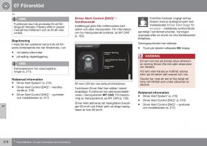 Volvo-XC60-I-1-FL-instruktionsbok page 218 min