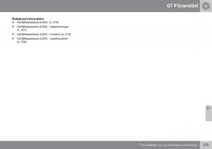 Volvo-XC60-I-1-FL-instruktionsbok page 225 min