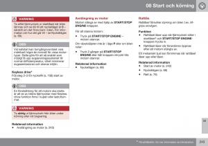 Volvo-XC60-I-1-FL-instruktionsbok page 245 min