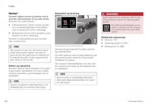 Volvo-XC40-Bilens-instruktionsbog page 208 min