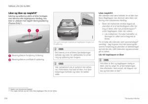 Volvo-XC40-Bilens-instruktionsbog page 238 min